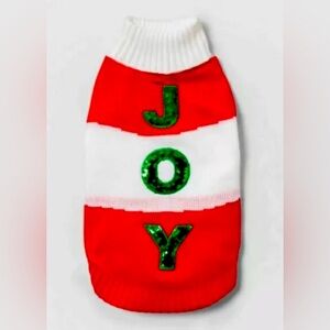 Wondershop Flip Sequin Joy Dog and Cat Christmas Sweater | Size: Large | NWT